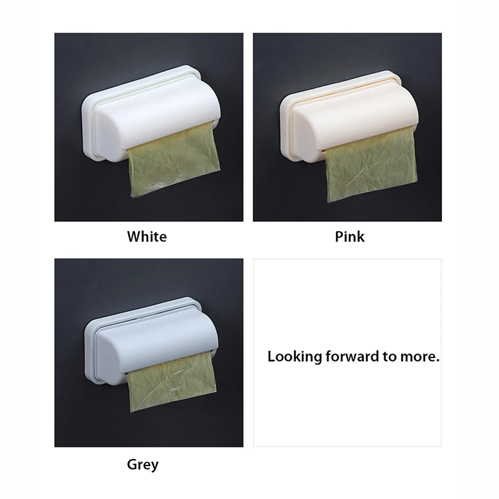 Storage Manager Durable Convenient Covered Easy To Use Grey Kitchen Organization Creative Hanging Garbage Bag Organizer Storage