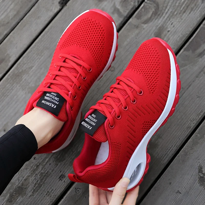 2023 New Sneakers Women Shoes Mesh Breathable Flat Anti-Slip Woman Sneaker Outdoor Trainer Female Zapatos De Mujer Sport Shoe