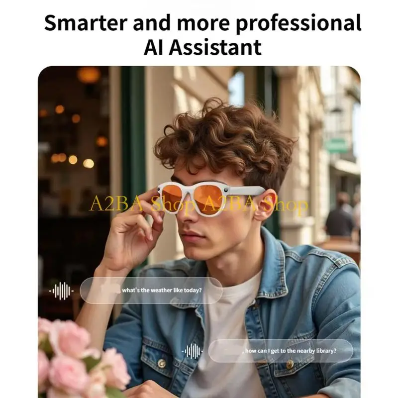 

A2BA Portable AI Enhances Glasses Enabling Real time Language Translation and Voice Command Operations