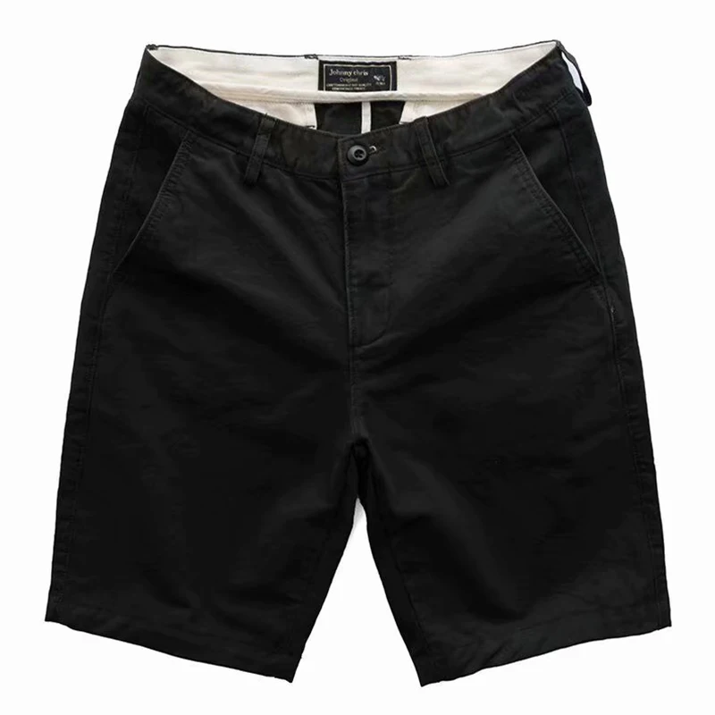 

Outdoor Workwear orts Men's American Khaki Casual Five-Quarter Dir Resistant Wear-Resistant Straight Leg Wide Leg Four-Qu...