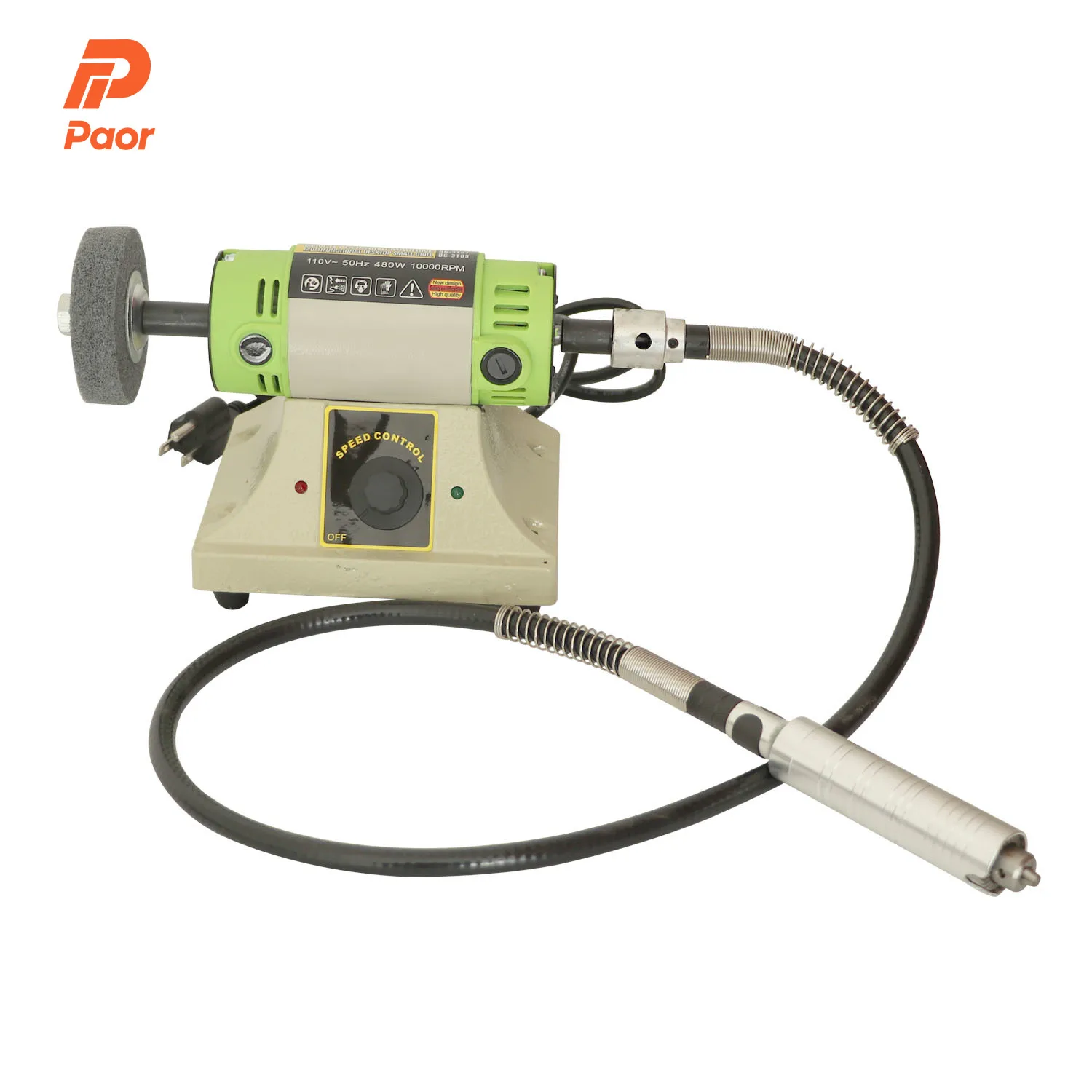 Household Table Lathe Grinder Amber Engraving Jade Cutting Polishing Machine Bench Polisher For Wood Jewelry Sanding Grinding
