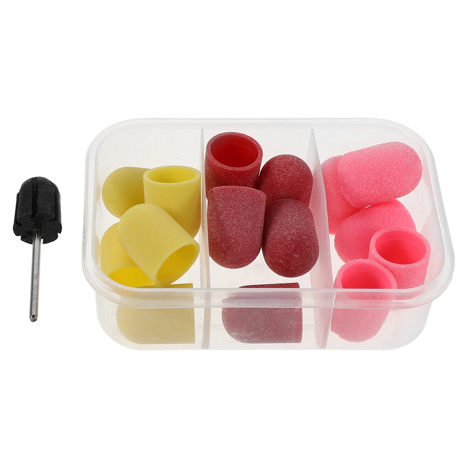 1 Zestaw Bandów Szlifierskich do Frezarki do Paznokci, Drobnoziarniste Bande Polerskie do Paznokci, Narzędzie do Manicure, Frez do Usuwania Martwego Naskórka do Szlifowania