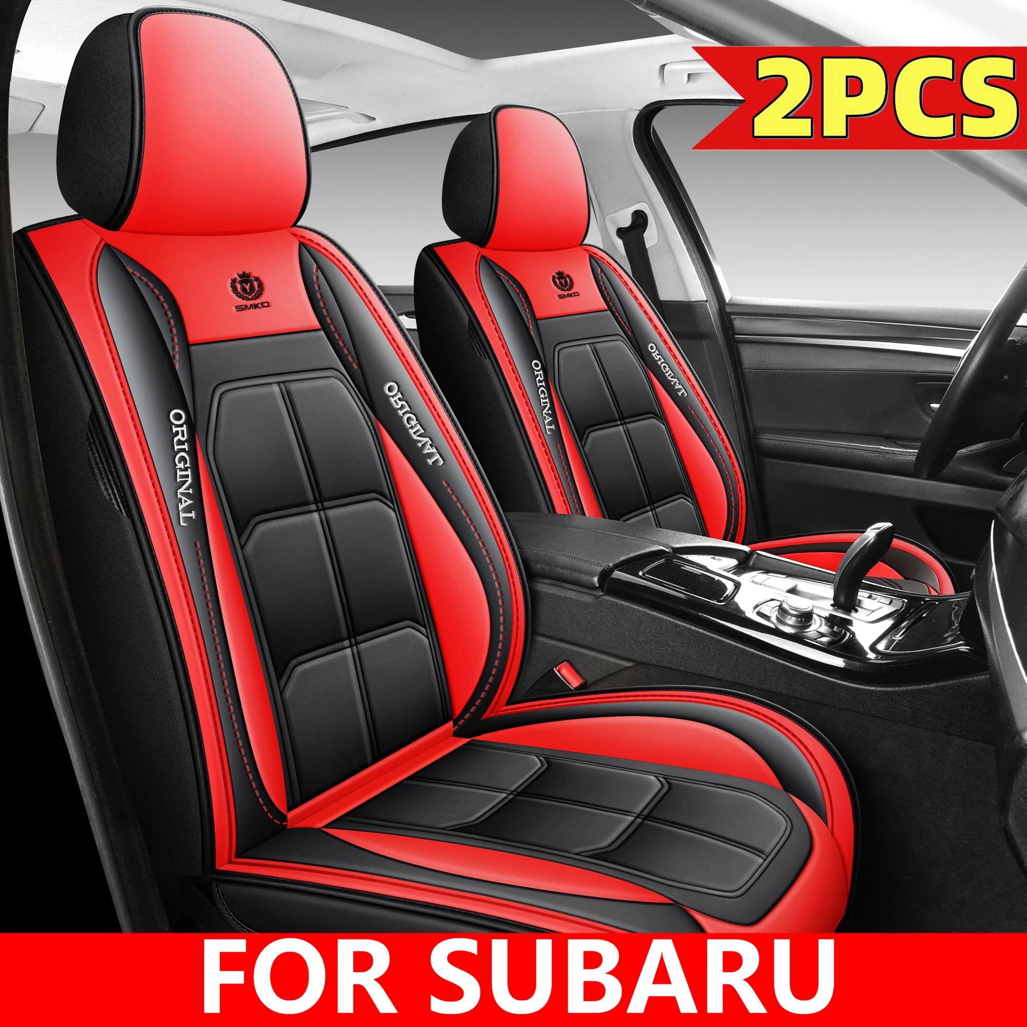 

FOR SUBARU 2007-2025 Subaru Outback Car seat covers muscle fully covered artificial leather, waterproof, wear-resistant and soft