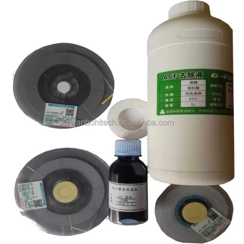 2026 2026 ACF Remover G450 ACF Tape AC-2056R/7206U/7246U for COF COG FOG LCD TV Laptop Repair ACF Bonding Machine