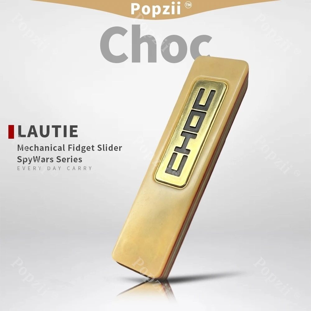 LAUTIE Choc Fatto a mano Personalizza Shell Cursore meccanico Giocattolo da scrivania Fidget Slider Giocattoli antistress Gadget fantastici Giocattoli per l'ansia