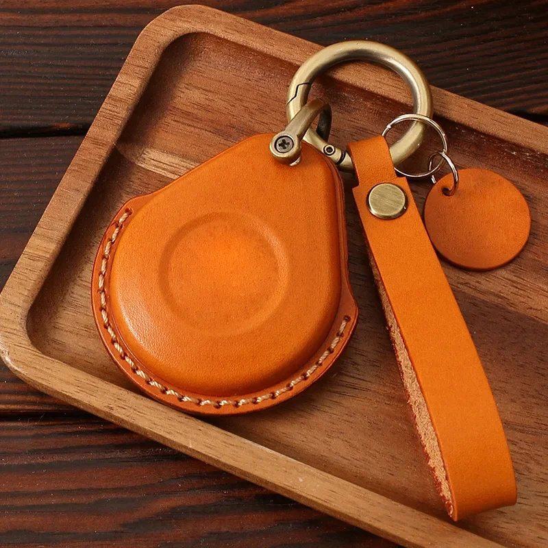 Genuine Leather Motorcycle Key Case for Harley Davidson Softail Sportster Touring X48 1200 Roadster 883 Street Glide Keychain - Detail 1