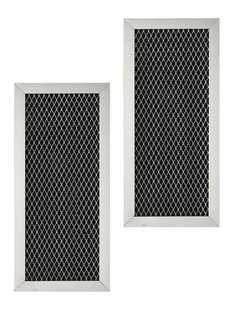 Replacement Activated Carbon Filters 2PCS Designed for GE For JX81H WB02X10956 Microwaves Engineered for Optimal Control