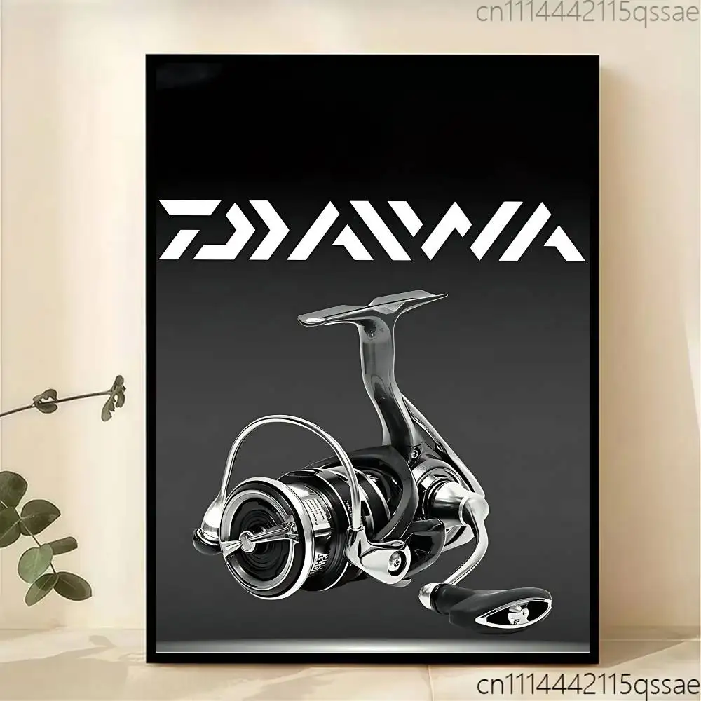D-DaiwaS Fishing Logo Poster Art Print Anime Style Home Decor Ideal Gift Perfect Room Decor - view 3