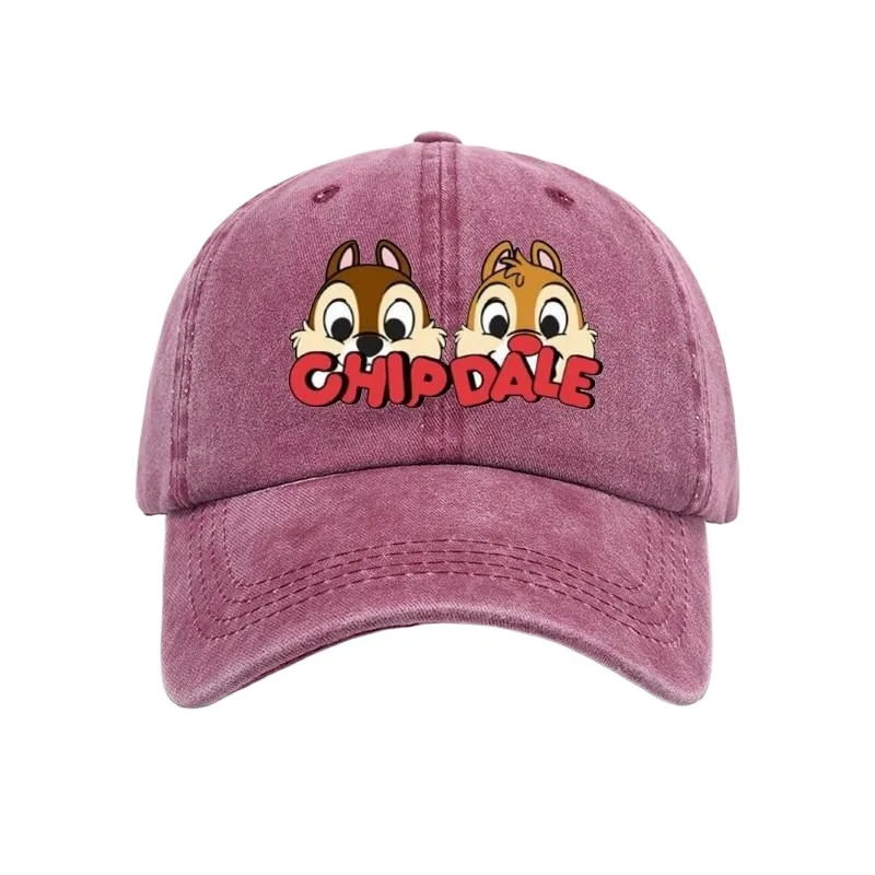 Miniso Disney cartoon chipmunk Chichtiti hat baseball cap men and women baseball cap sun hat outdoor sun protection leisure