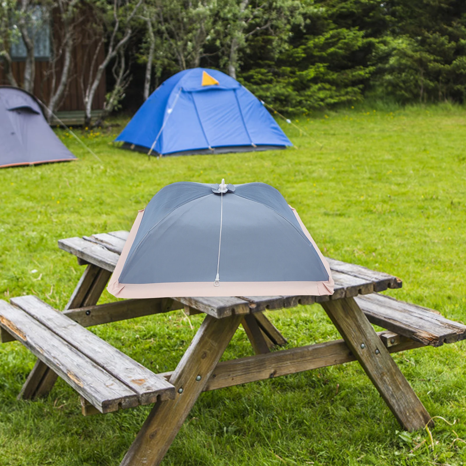 

Foldable Food Cover Tent Waterproof for Outdoor Indoor Use Simple Elegant Design Keeps Food Safe Clean