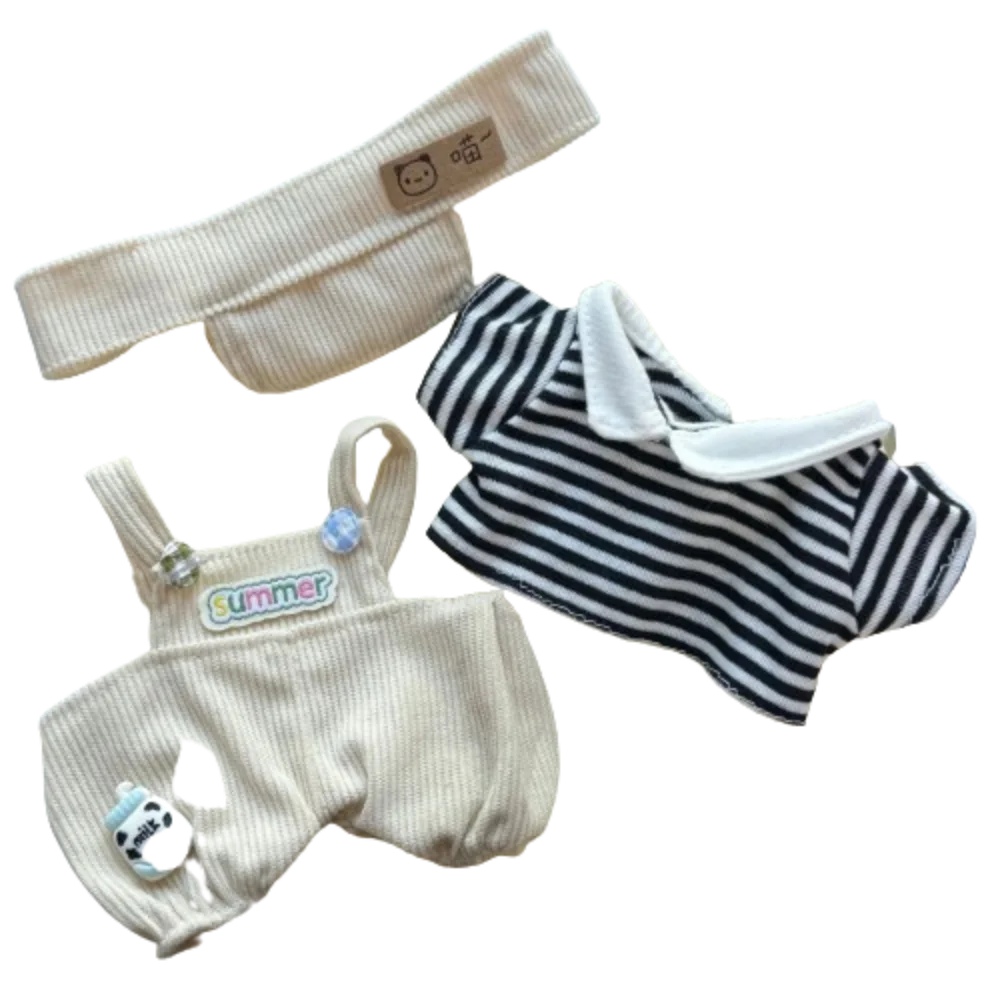 

1 комплект, юбка принцессы, 20 см, хлопковая кукольная одежда, брюки на бретелях, аксессуары для игрушек, хлопковая кукольная одежда, платье, разноцветное мини