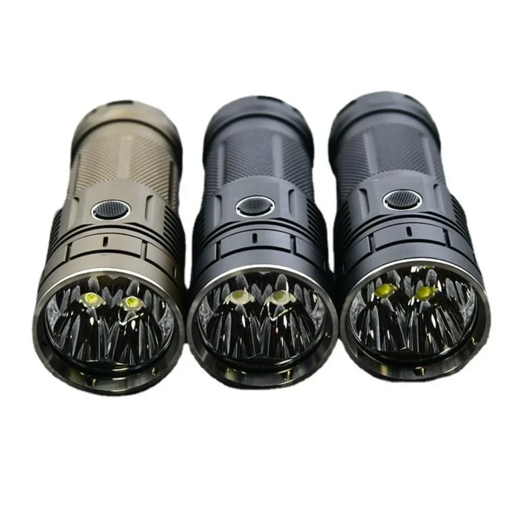 Фонарик Haikelite Hacker HK04 15000 люмен, сильный свет, фонарик дальнего действия, 750 метров, небольшой фонарик