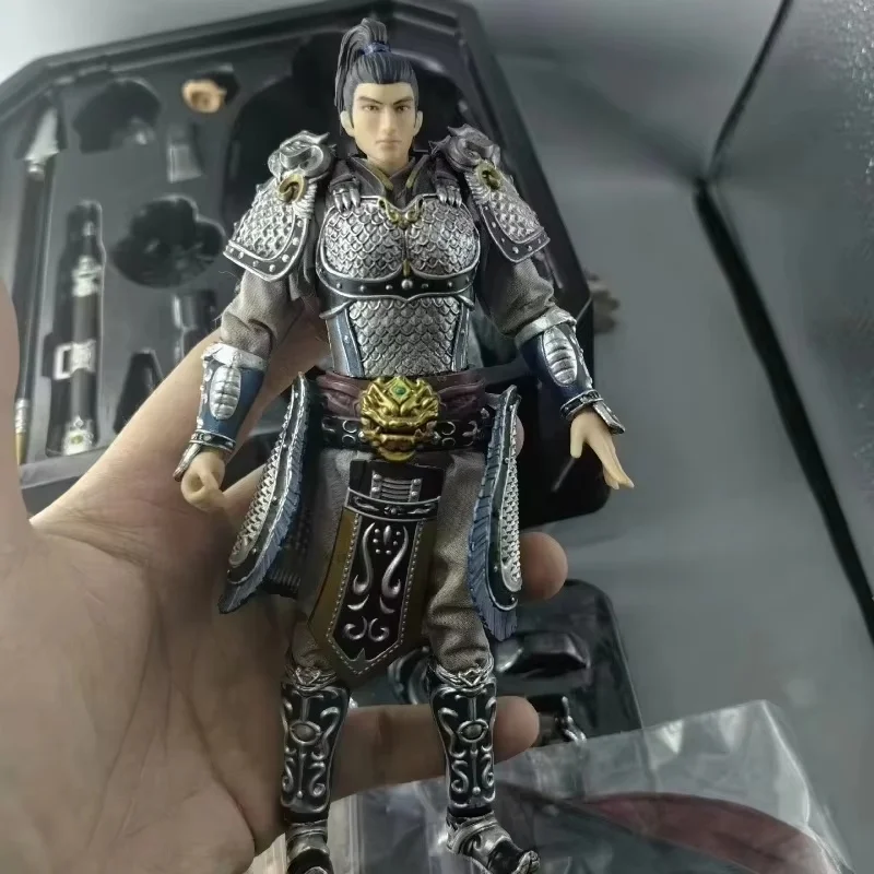 Origianl in stock KG001 1/10 Scale Collectible Records of the Three Kingdoms Zhao Yun Mini Male Solider Action Figure Model Toys