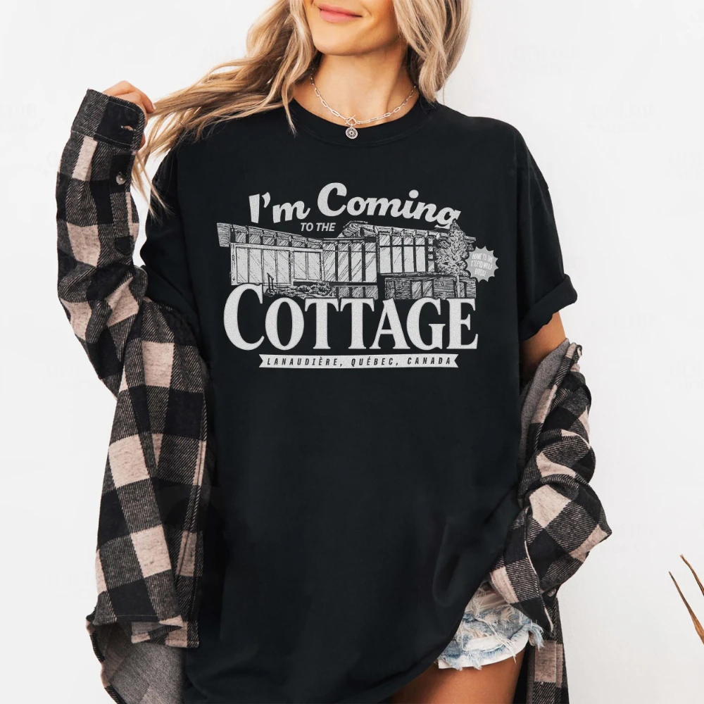 I'm Coming To The Cottage Heated Rivalry Vintage Travel T-shirt Ilya Rozanov and Shane Hollander