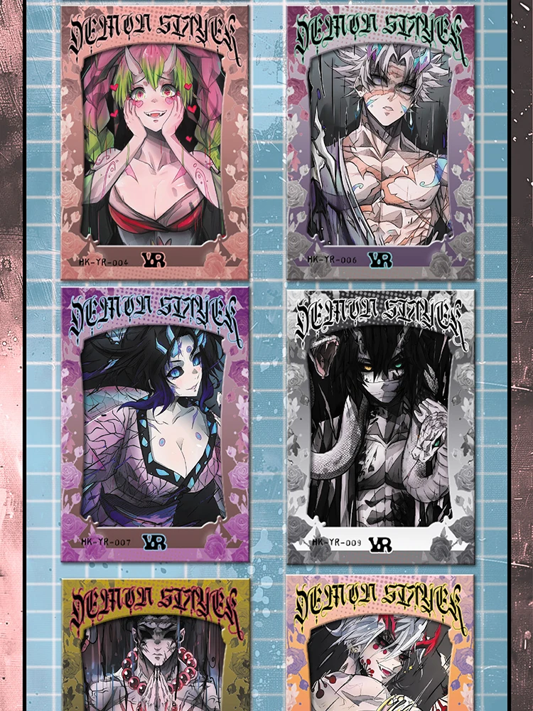 Wholesale Case Dream Card Demon Slayer Set Collection Card Shinobu Nezuko Mitsuri Booster Box TCG Hobby Christmas Gift