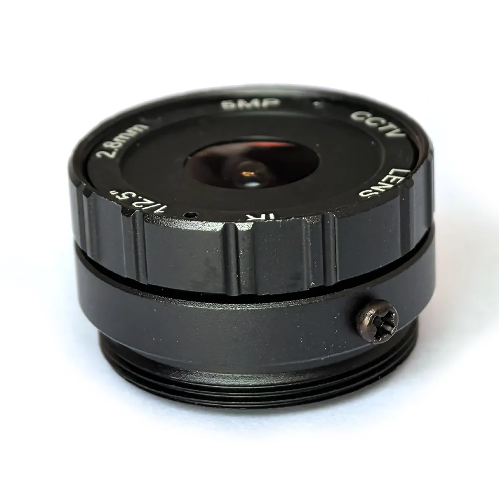 5.0MP HD 2.8mm CCTV Lens Manual Focal CS mount IR 1/2.5" 5mp 140 degrees for Security IP Camera