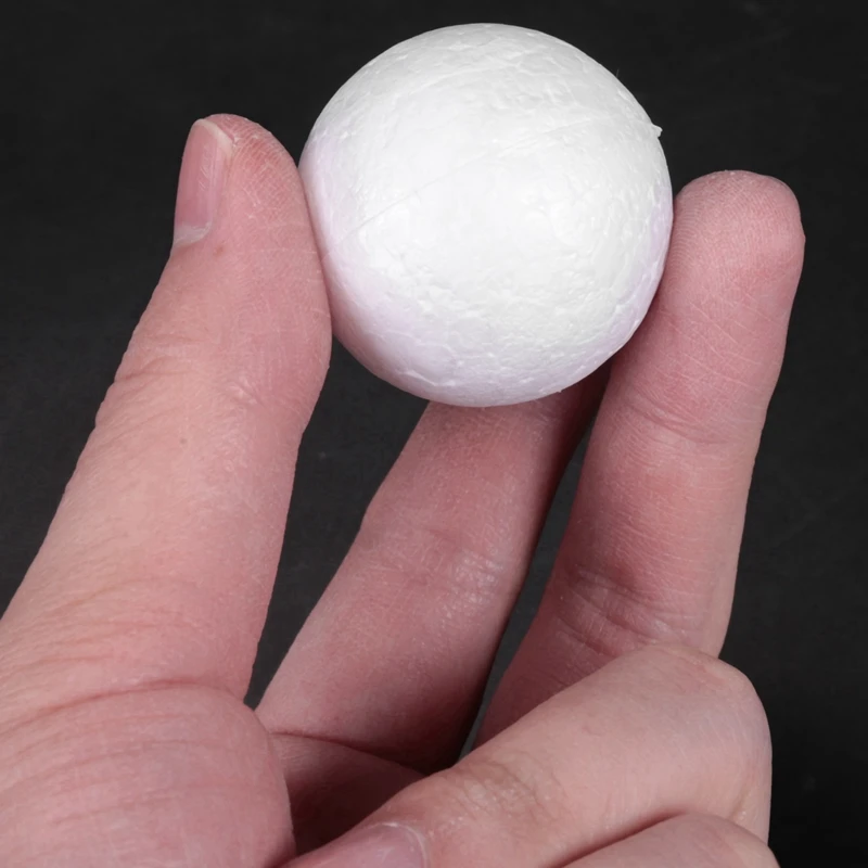 260 Pack Craft Foam Balls, 7 Sizes Including 1-4 Inch, Polystyrene Smooth Round Balls, Foam Balls For Arts And Crafts