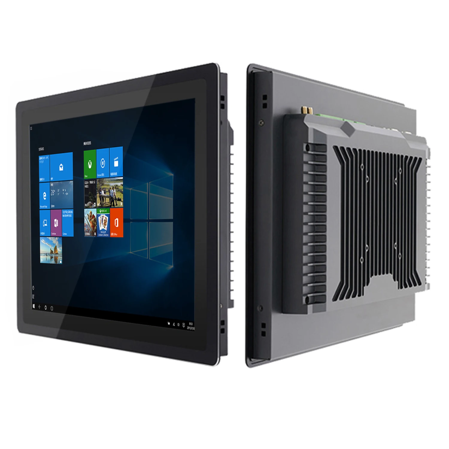 

15.6 inch embedded industrial computer monitor with capacitive touch screen for lcd display Screen VGA DVI HDMI-interface