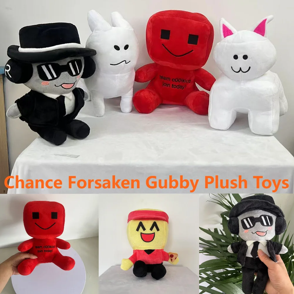 

Chance Forsaken Gubby Plush Toys Game Peripheral Cotton Dolls Collection Model Fans Birthday Gifts Toys for Kids Room Decoration