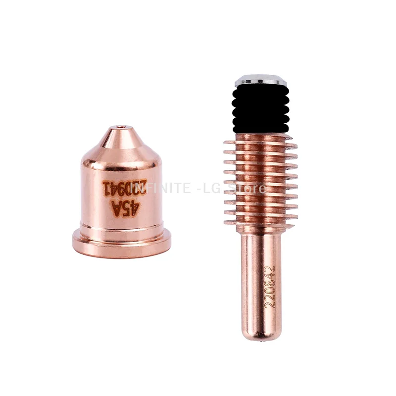 مجموعة Hypertherm Powermax المستهلكة - 10 قطع فوهة (220941) و10 قطع قطب بلازما (220842) لـ 45XP/65/85/105 #2