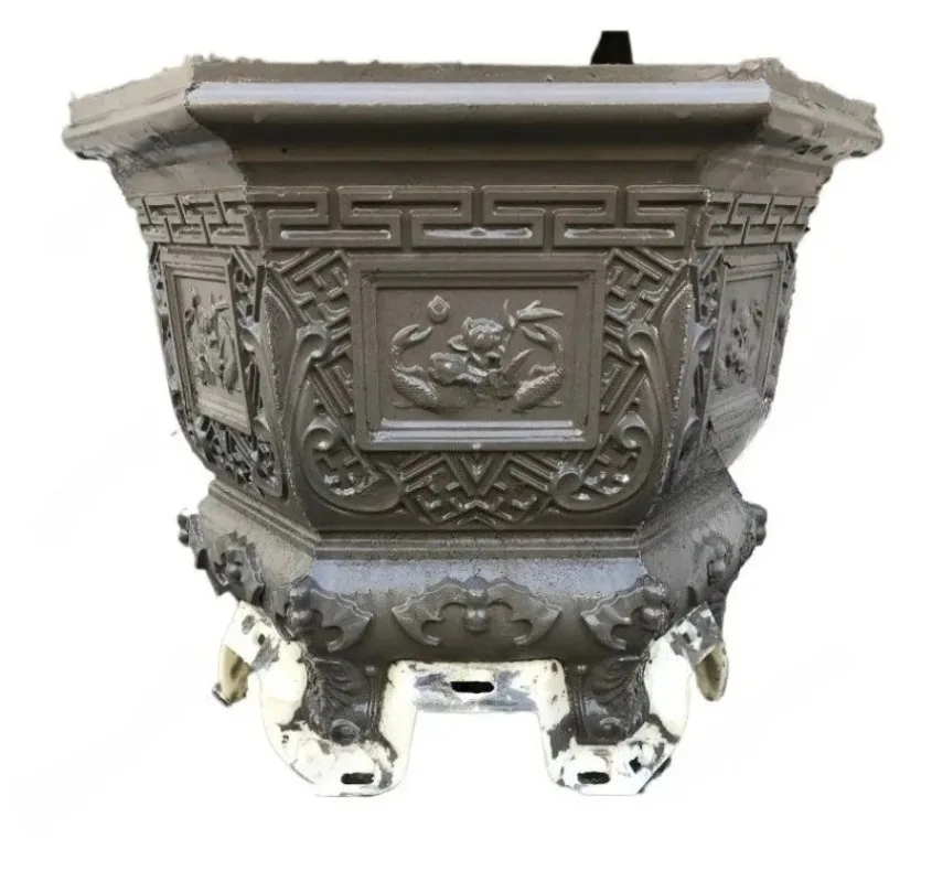 European Hexagonal Cement Flowerpot Mold Garden Balcony Bonsai Pot Template Concrete Cast-in-place DIY Plastic Flower Pot Mold