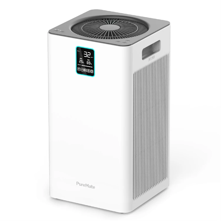 

Portable High Efficiency Air Purifier with Real-Time Air Quality Monitor Active Carbon & HEPA Filter for Home Use Use