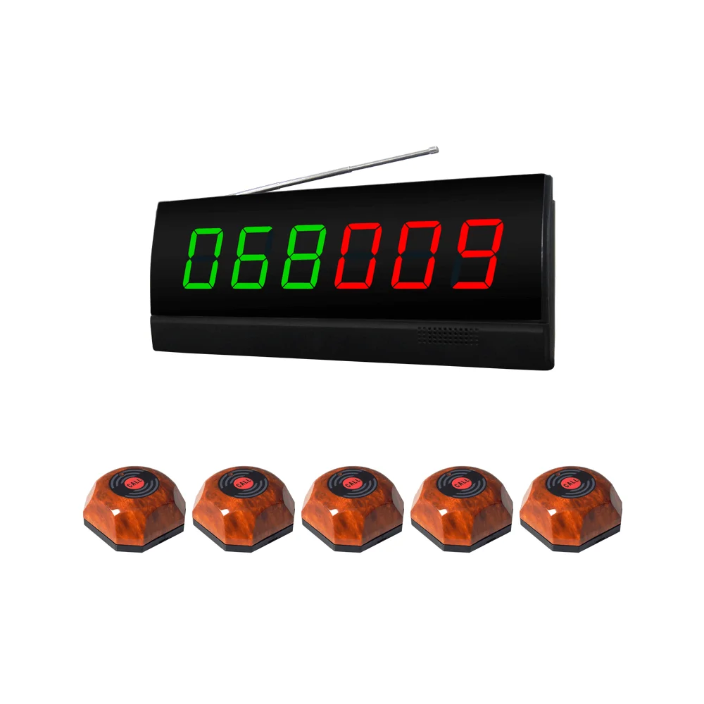 

Wireless Call System Long Signal Distance Restaurant Cafe Hospital Nursing Home Wireless Call Bell