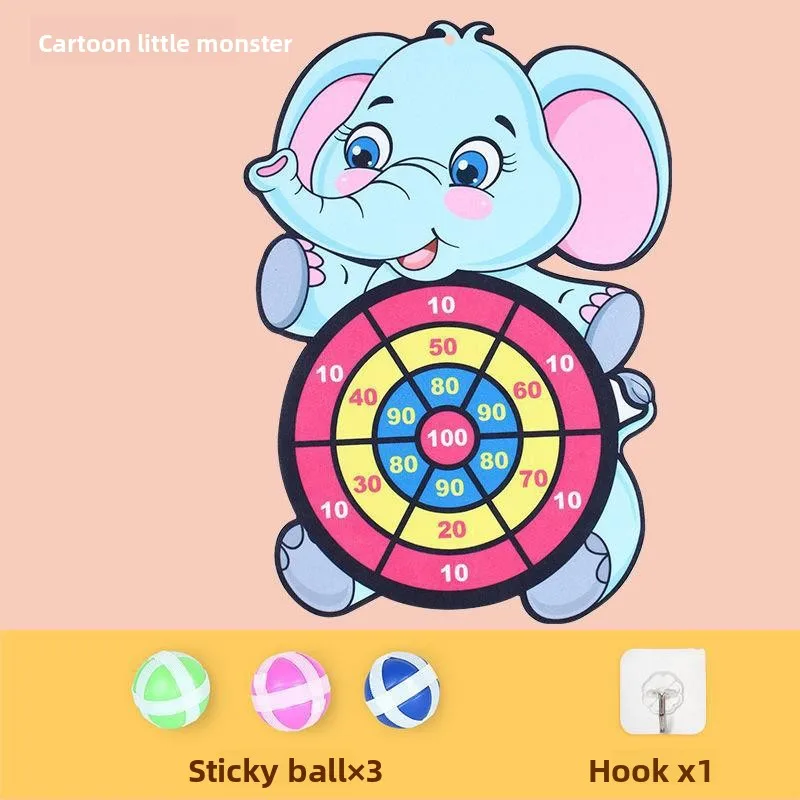 Gry edukacyjne Tarcza do rzutek Zabawka dla niemowląt Lepka piłka do rzutek Sporty halowe Gry Montessori dla dzieci w wieku od 3 do 7 lat