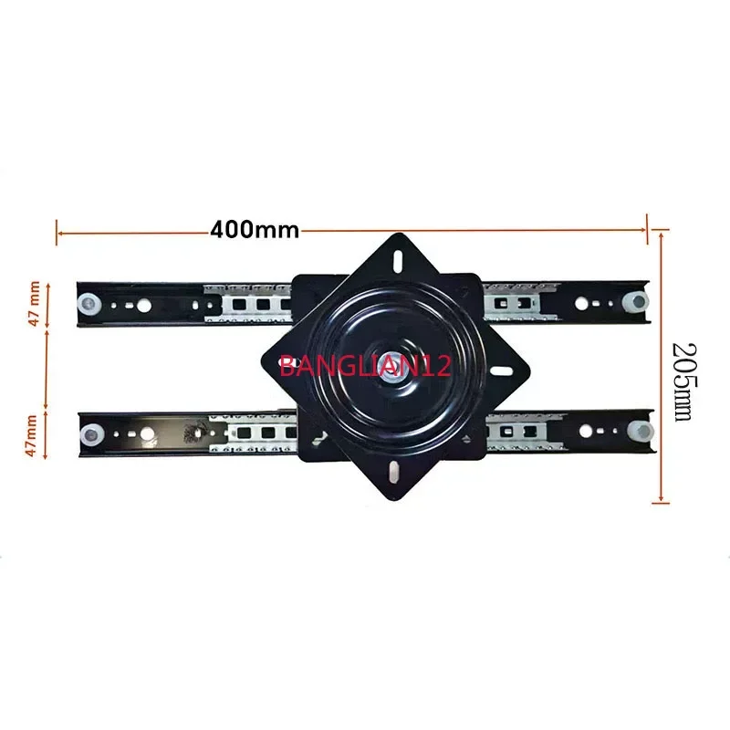 

Top rail system Rotary mechanism Pull-out expandable countertop attachment slide table for kitchen island extension
