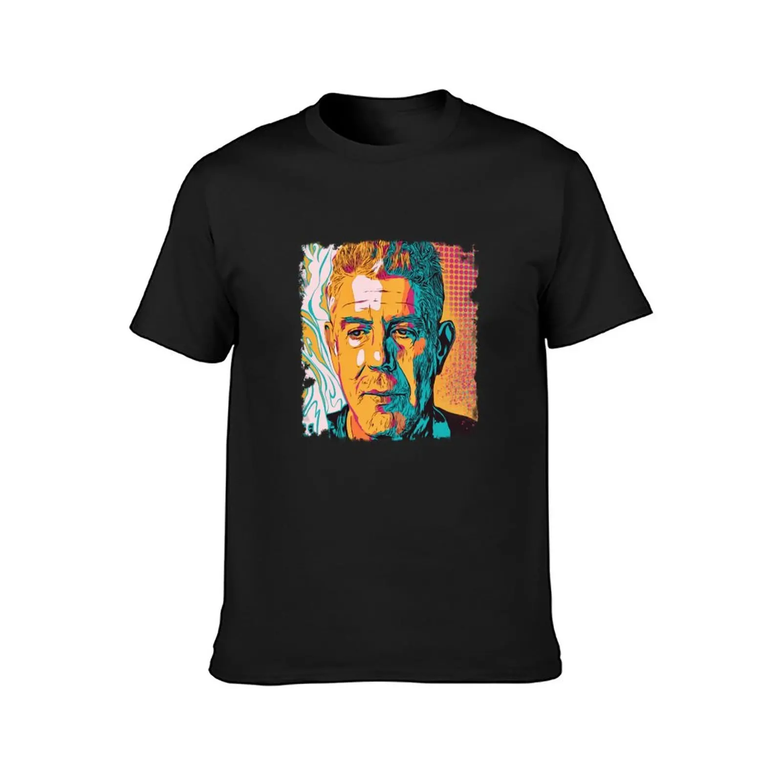 Bourdain T-Shirt quick-drying tops oversizeds mens cotton t shirts