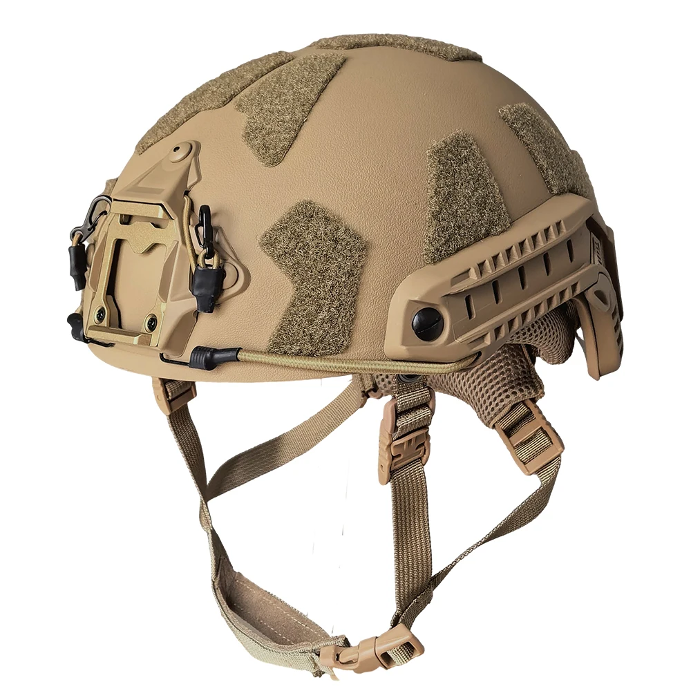 Capacete tático rápido leve com sistema de suspensão Wendy para atividades ao ar livre treinamento segurança anti-motim e proteção rápida