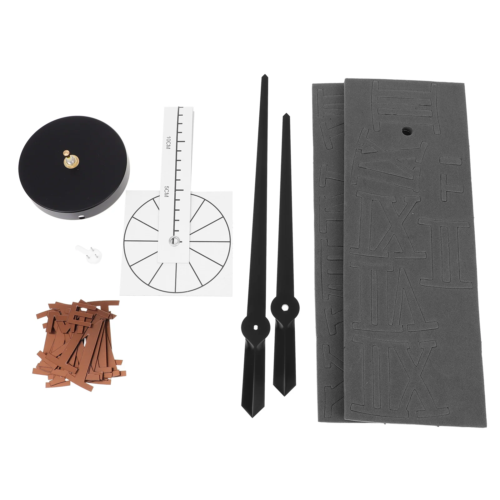 

3D Wall Clock Practical Mute Silent Design Material Home Office Living Room Decorative Wall Hanging DIY