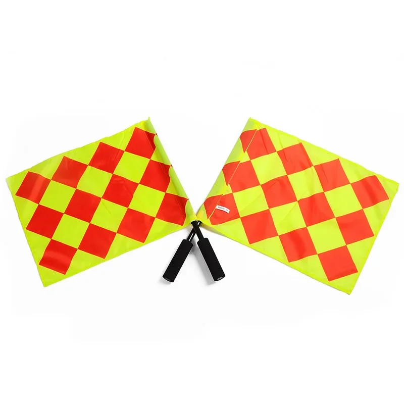 2 قطعة/Sidesman العلم تدريب كرة القدم العلم الشركة المصنعة لوازم العلم القيادة