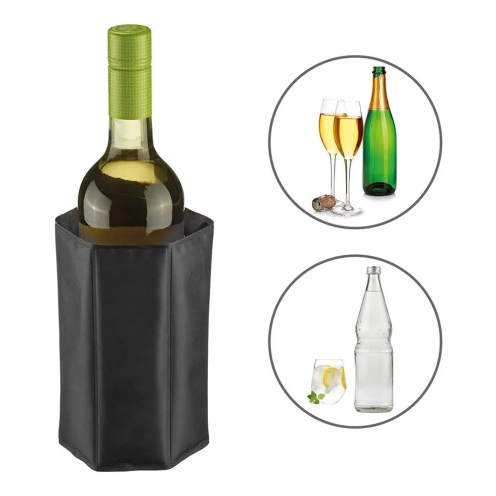 Cooler Bottles Sleeves Wine Cooler Sleeve Freezer Sleeve Wine Bottle Cooling Champagne For Barbecue Camping Outdoor Party