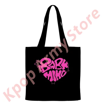 Bolsa de lona de ombro jovem Miko feminina, bolsa coração, novo logotipo, mochila, moda verão, casual