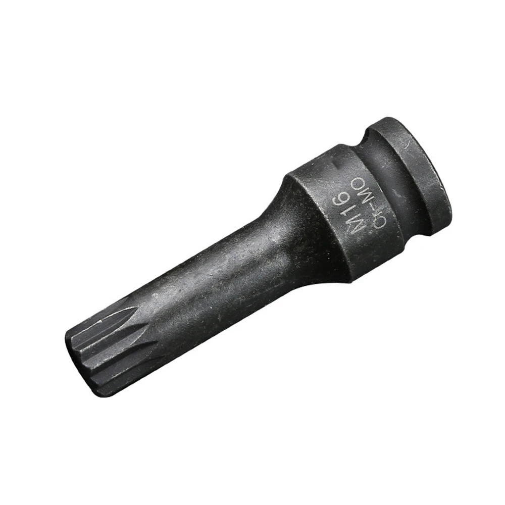 Imagem -05 - Star Bit Driver Impact Socket M5-m18 12point Spline 78 mm Chave de Fenda Pneumática Oil Pan Drain Plug Screw Bolt Repair Tool 1pc