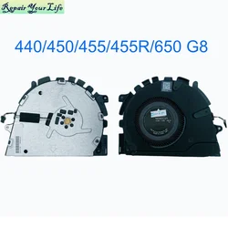 450 G8 CPU Cooling Fan for HP ProBook 440 G8, 455 G8, 650 G8, 455R G8 M26012-001 PC Cooler Fan Radiator ND85C21-20E14 N09080-001
