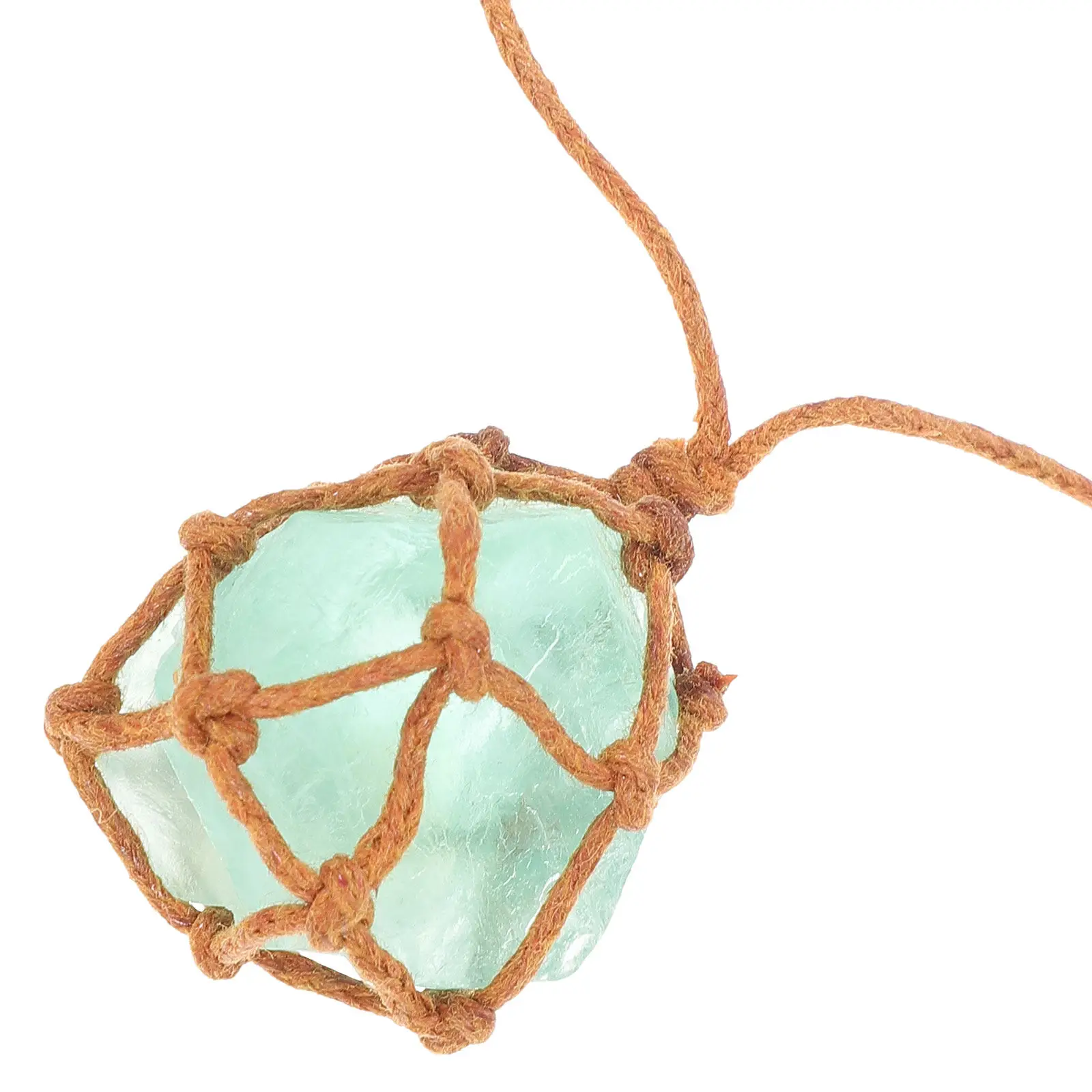 

Изысканный кулон из флюорита, портативное каменное ожерелье, маленькое компактное подвесное украшение для особых случаев и вечеринок