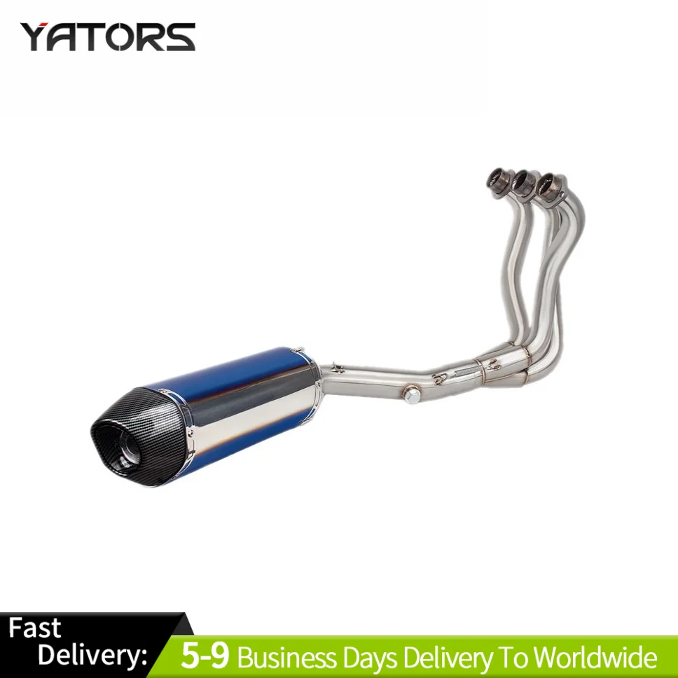 

For Yamaha FZ09MT-09 2020-2020 Exhaust Front Pipe Muffler Tips Whole System Exhaust Systems Exhausts Pipes