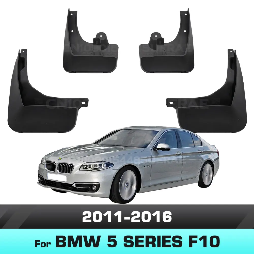 

For BMW 5 SERIES F10 Sedan 2011 2012 2013 2014 2015 2016 Fender Mudflaps Splash Guards Mudguards Mud Flaps car Accessories