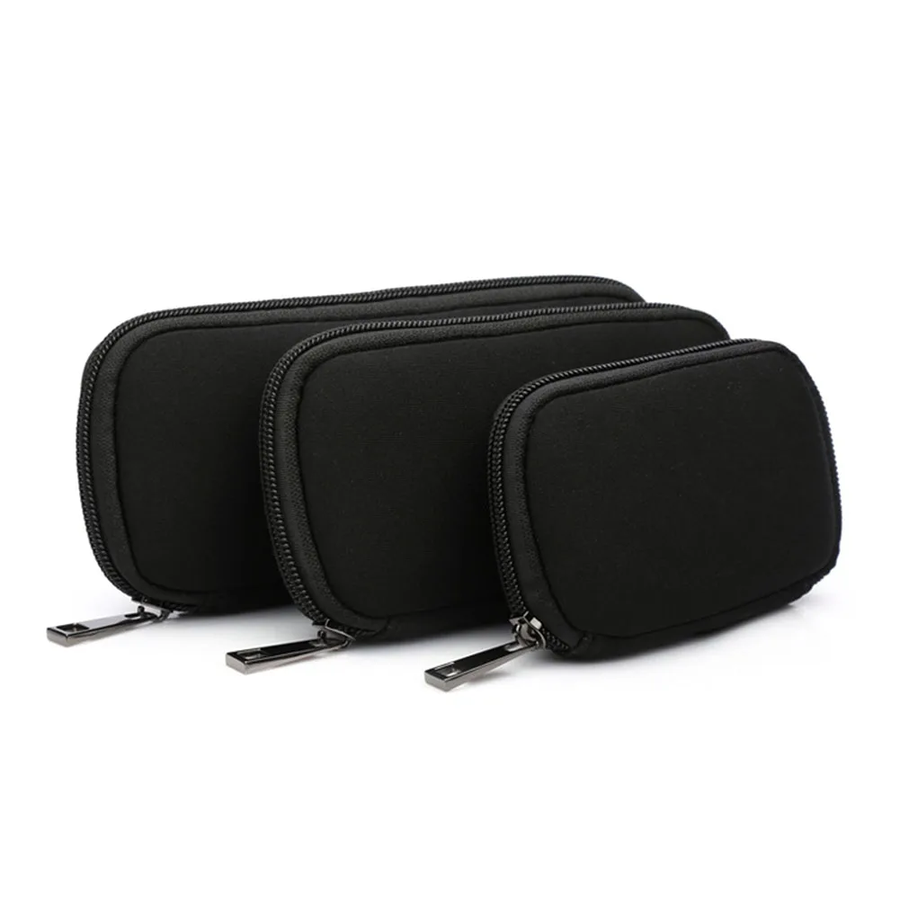 6 Slots/10 Slots USB Storage Case Soft Storage Bag Jump Drive Case Electronic Accessories Box Thumb Drive Case for SD Card Cable