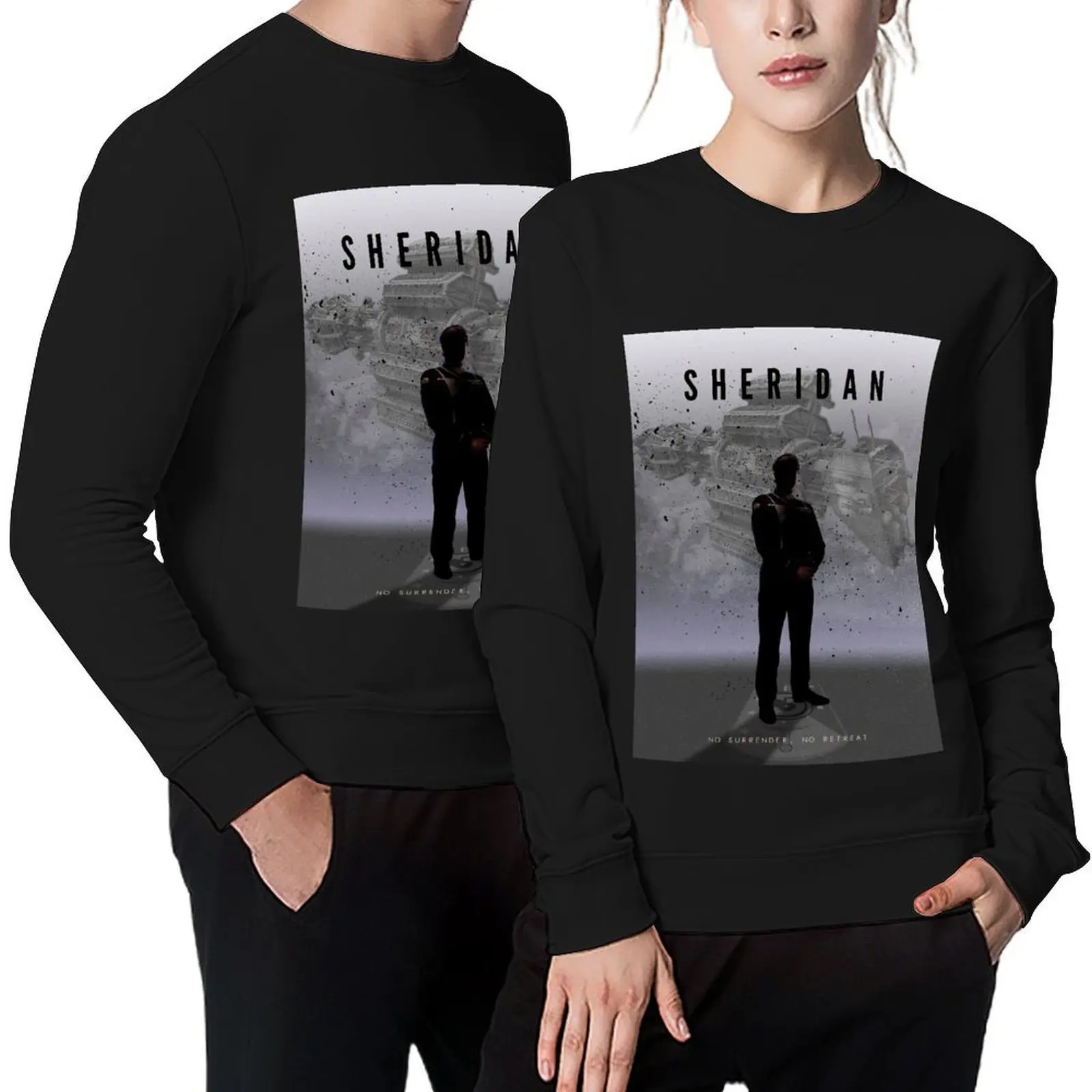 

Babylon 5 - Sheridan Pullover clothes for men autumn jacket men korean style clothes men wear winter man sweatshirt