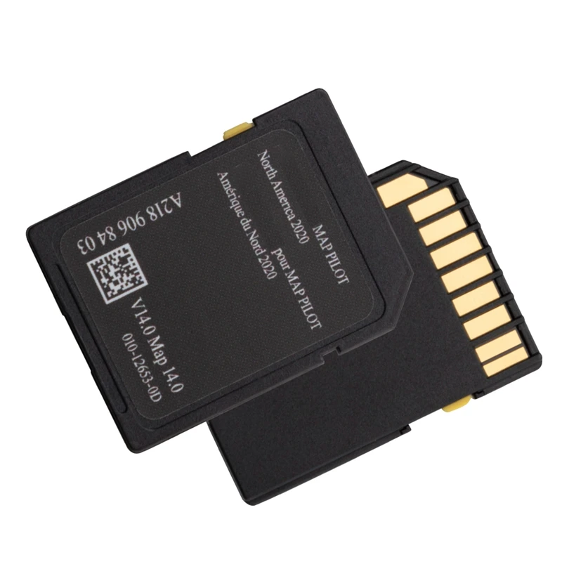 Latest 2022-2021 A218 A14 Navigation Card A2189068403 Navigation GPS Card V14.0 GPS CLA GLA Maps Card Easy To Use