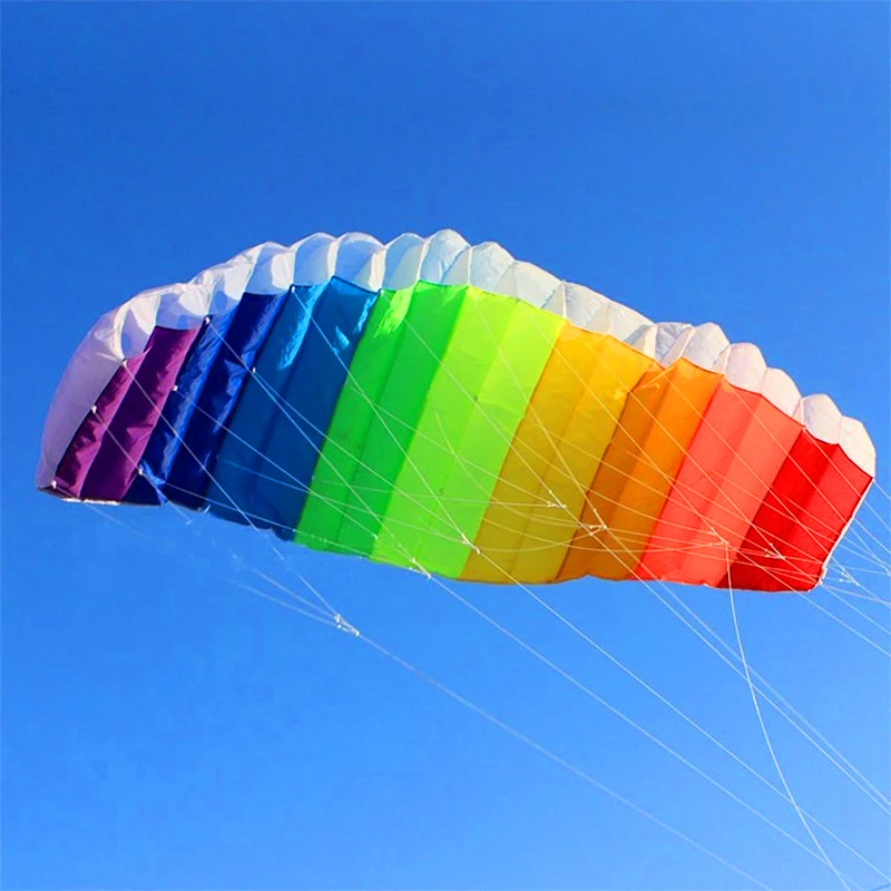 free shipping large dual Line Stunt power Kite soft kite Parafoil kite surf flying outdoor fun sports kiteboard wind dragon fun