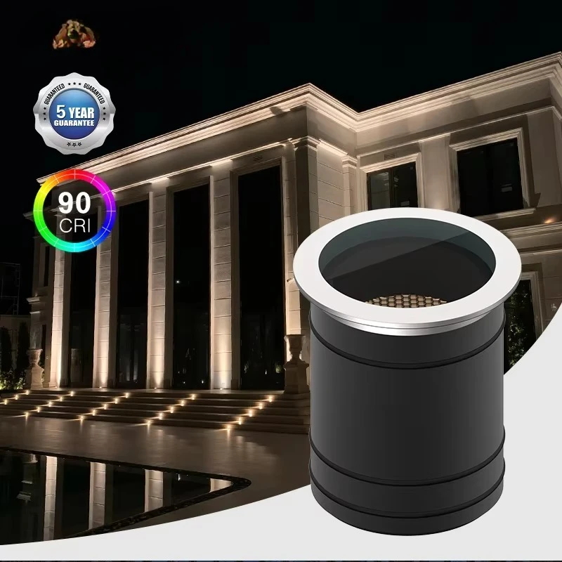 

Aluminum IP67 Outdoor Waterproof Deck Garden Ground Buried Light Emitting Diode Underground Light