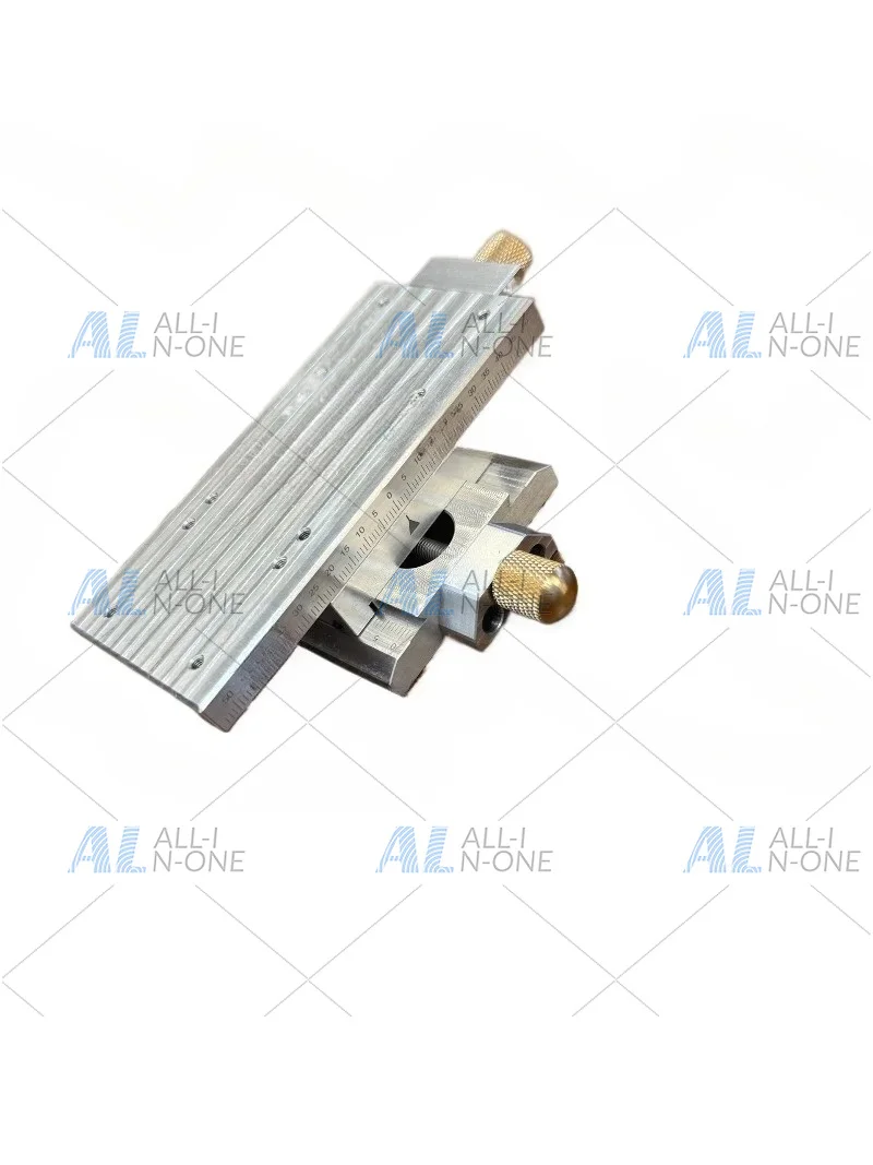 Precision fine-tuning cross hand slide manual translation table drill screw slide xy linear module cross slide table