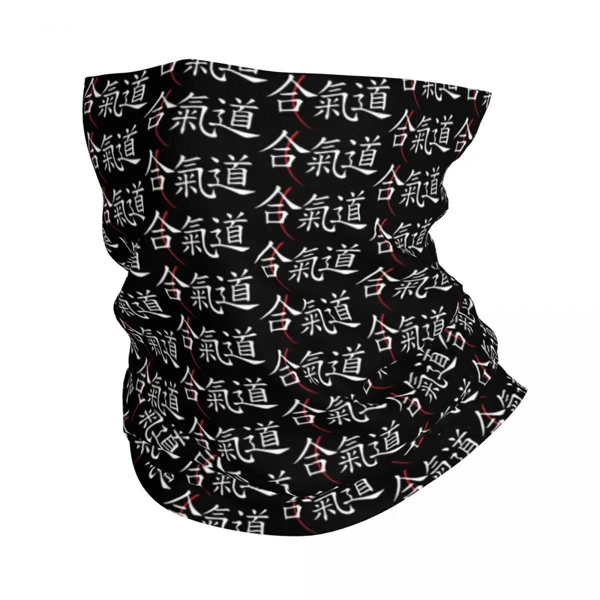 New Aikido Bandana Neck Gaiter Printed Character Balaclavas Mask Scarf Multi-use Headband Cycling for Men Women Adult Winter