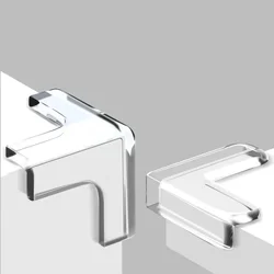4/8Pc ulepszone ochraniacz narożny dziecko bezpieczny silikon osłony narożników i krawędzie poszerzone pogrubione meble zabezpieczenie rogów stołu ochraniacz narożny