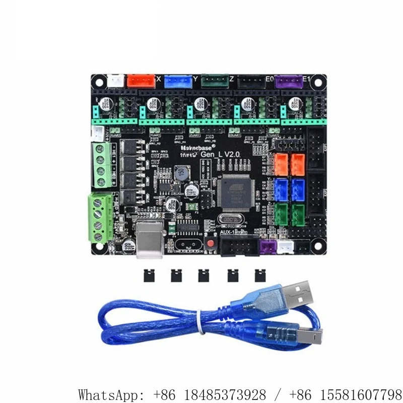 Open Source3D Printer Mainboard Gen-L V2.0 DIY Printing Control Motherboard Alternative To RAMPS1.4 Aftermarket Controller Board