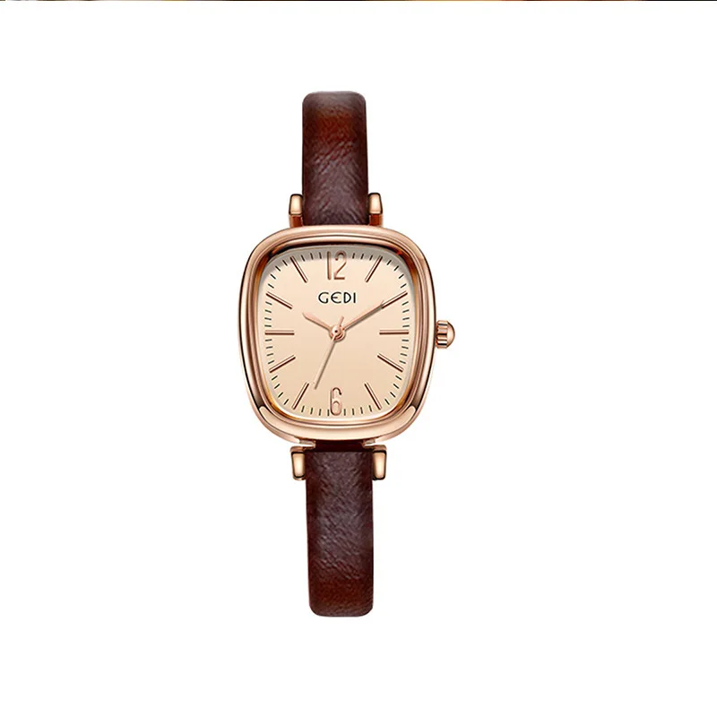 

Business Casual Watch for Women Daily Office Simple Watch Luxury Fashion Birthday Gift for Lover Leather Strap Water Resistant